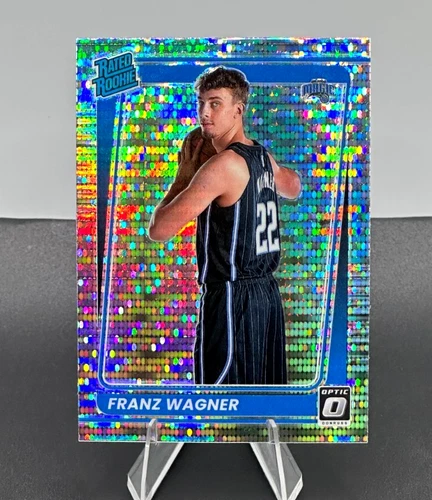 Franz Wagner 2021-22 Donruss Optic Pulsar Prizm Silver Rated Rookie RC #185