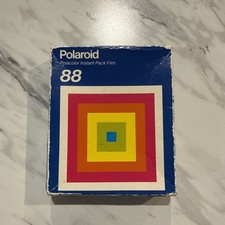 Polaroid Type 88 Polacolor Instant 8 Pack Film New Sealed In Box - EXP 09/91
