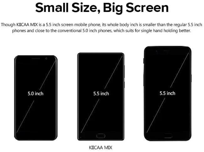 Leagoo Kiicaa Mix, 5,5", 3 GB/32 GB - Immagine 3 di 4