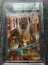 Kobe Bryant 1996-97 Skybox Z Force #142 (RC) LA Lakers HOF PSA 3