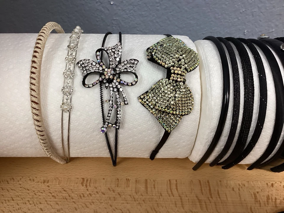 Mujer Diadema Ancha Banda para el Cabello Aro Lotes Prendas para la Cabeza Accesorios LOTE 22 Foto 3 de 4