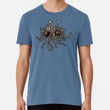Fsm Flying Spaghetti Monster Size S to 5XL Made in the USA T-Shirt
