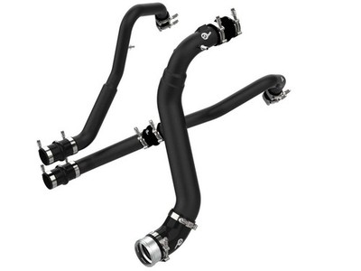 46-20474-B BladeRunner Aluminum Hot and Cold Charge Pipe Kit Black Ford F-150 21