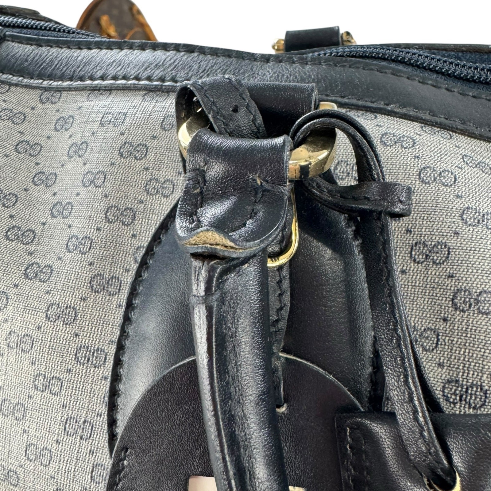 Gucci Vintage Micro GG Travel Bag thumbnail 16