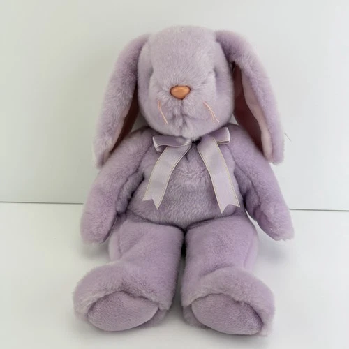 TY Beanie Buddy Floppity Rabbit Bunny Plush Doll Stuffed Animal Vintage NWT