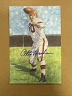 Otto Graham Goal Line Art Autographed Signed Washington Redskins Card