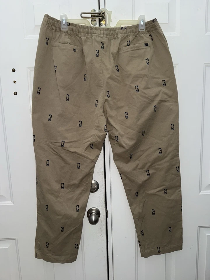 Nike NBA Concept Team 31 Courtside Chino Pants Mens Sz 3XL Khaki (DC0890-247) - Image 2 of 4