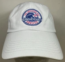 Chubbies Hat Adjustable Cap Beach Wave Tropical Weekend Ocean Party White