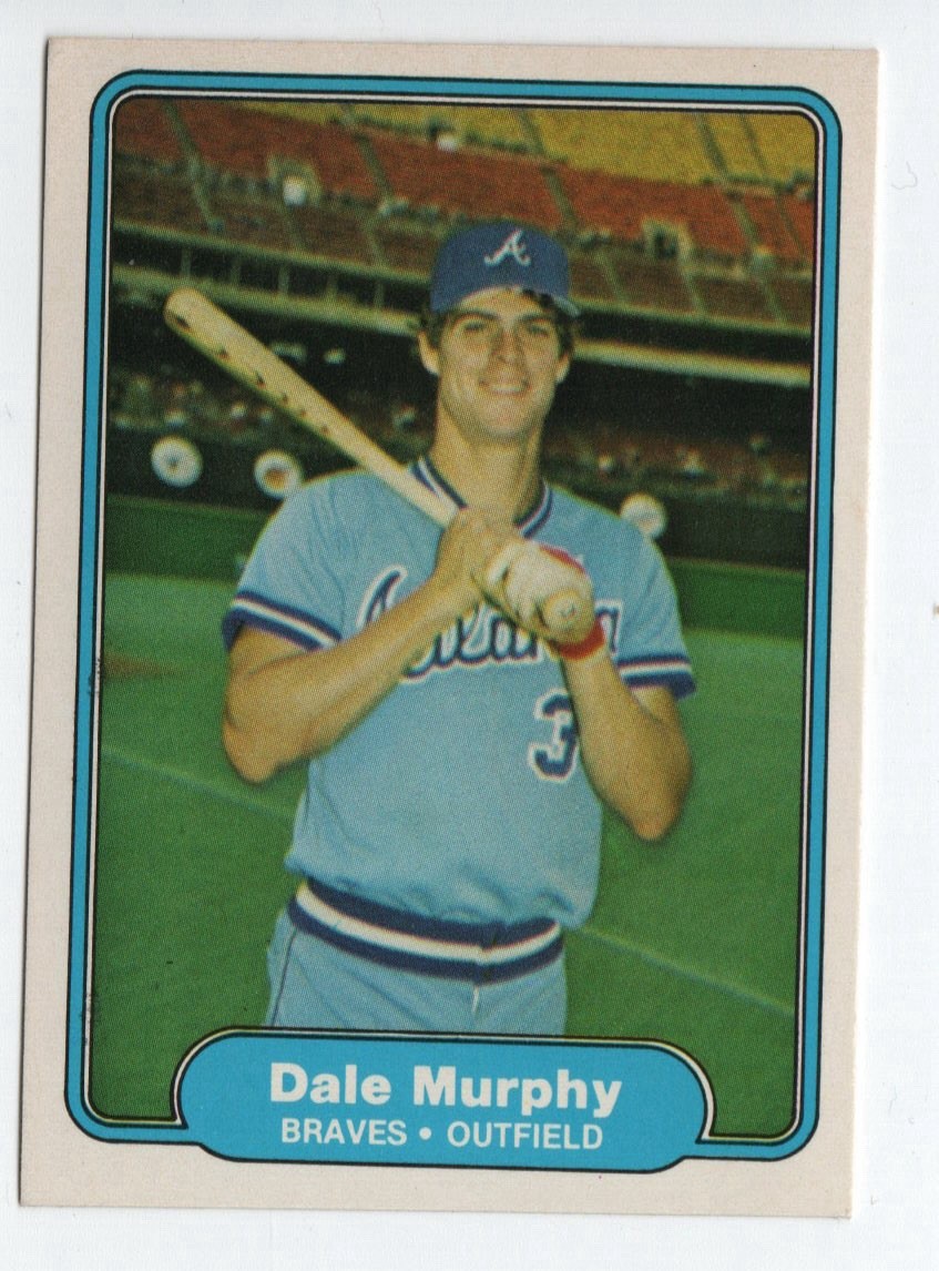 1982 Fleer - Dale Murphy #443 Atlanta Braves