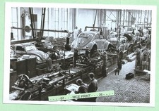 Found Photo Of Old Wolfsburg Volkswagon Car Van Factory In Germany Vw Beetle