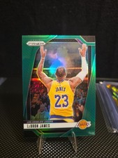 2024-25 Panini Prizm - LeBron James #130 Green Prizm