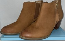Vionic Womens Sz 8.5 Sterling Leather Ankle B...