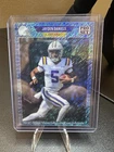 2024 Leaf Pro Set - #89B-3 Jayden Daniels 1989 Promo Light Blue Shimmer (RC)