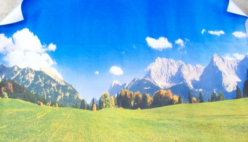 Faller 513 HO/N "Karwendelgebirge" Model Background Scenery - Picture 3 of 3