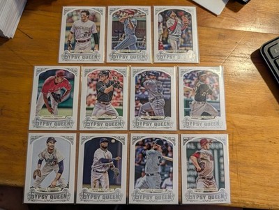 2014 Topps Gypsy Queen Framed White you pick choice