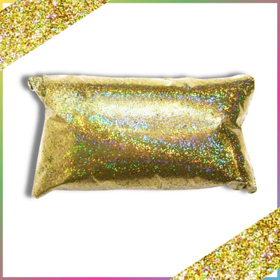 6oz (177ml) Gold Jewels Holographic Metal Flake .008'' - Fine Holo Rainbow Effect