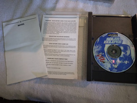 Solar Eclipse (Sega Saturn, 1995) - Complete in box but rough shape