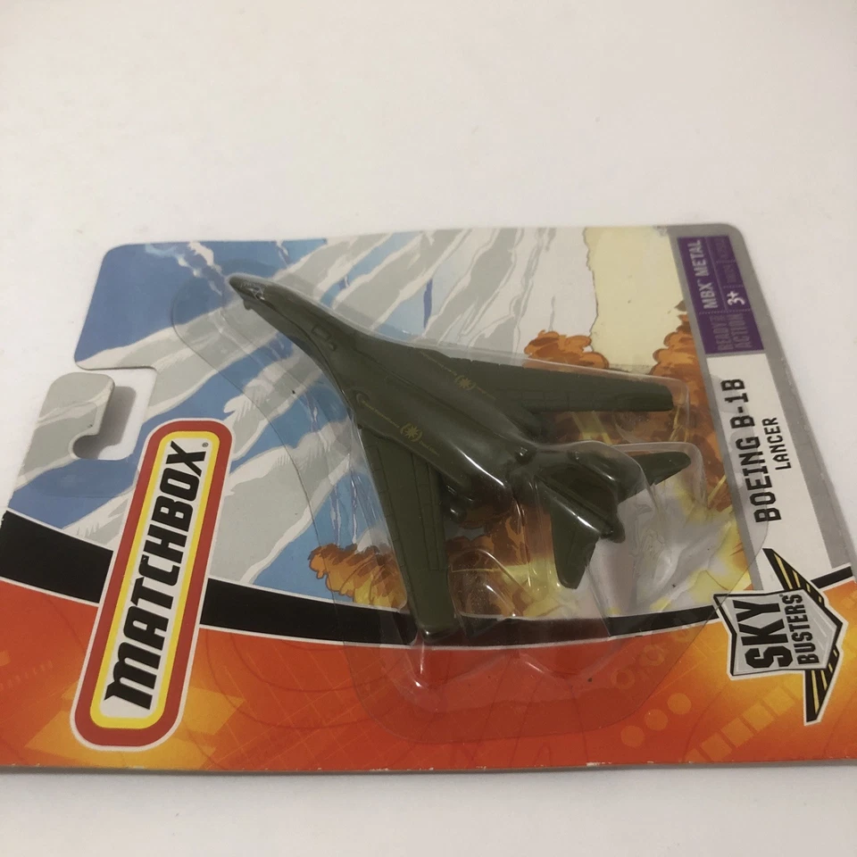 Matchbox Sky Busters Boeing B-1B Lancer 2007 nuevo y sellado Foto 4 de 4