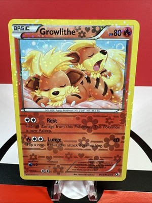 Growlithe RC4/RC25 Legendary Treasures: Radiant Collection Holo | eBay
