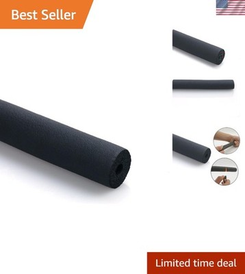 High-Density Flame Retardant Rubber Pipe Insulation 1/4'' x 3/8'' Length 6ft