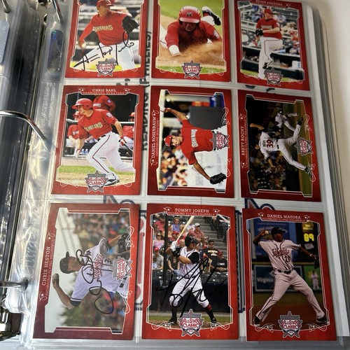 2008-2013 Reading Philadelphia Phillies Lot Autograph Signed Cards Auto 60+