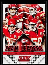 2015 Score #26 Alex Smith / Jamaal Charles / Justin / Travis Kelce Team Leaders