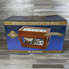 Mr. Christmas Gold Label Collection Animated Symphony Of Bells 70 Songs NIB
