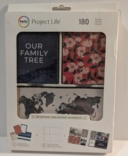 Becky Higgins Project Life Our Family Tree Kit 180 Cards Genealogy New Open Box
