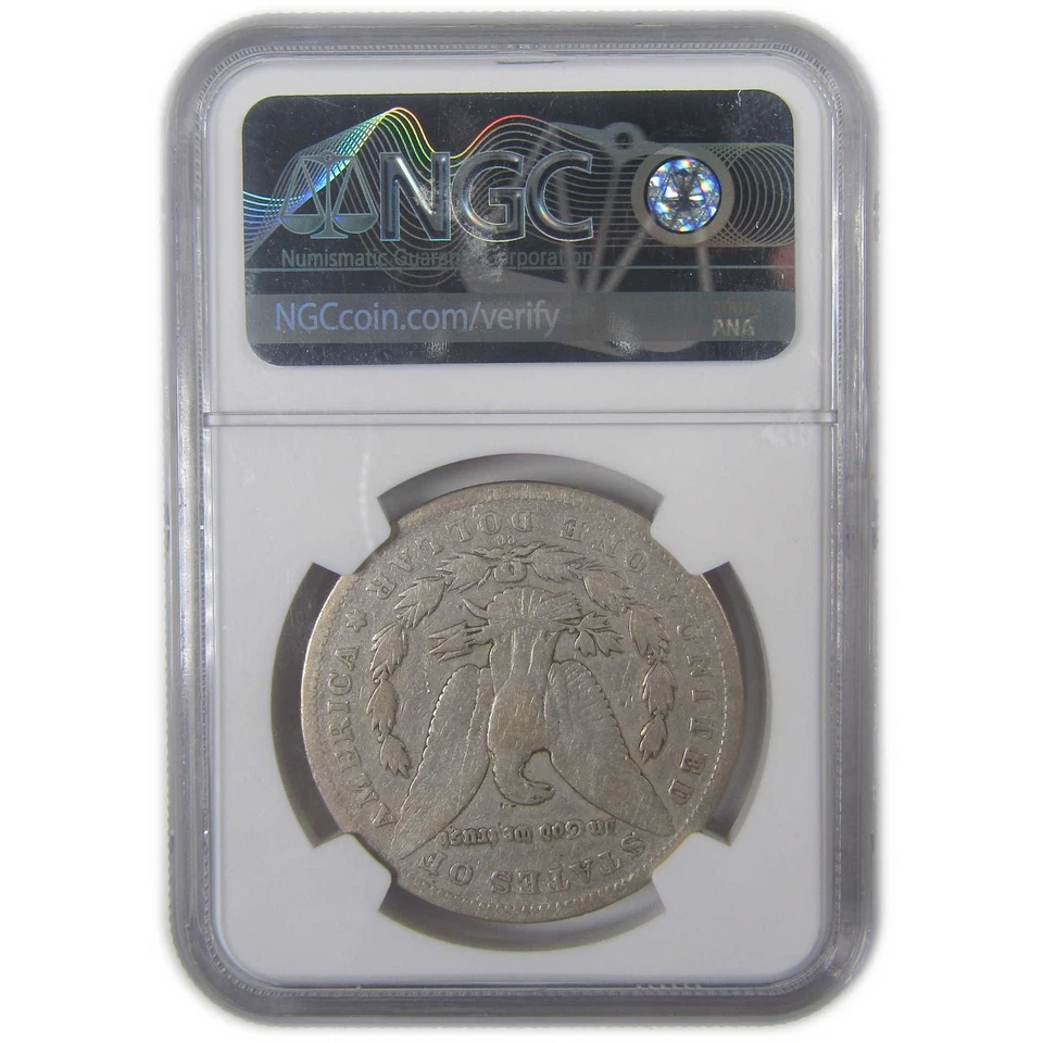 1893 CC Morgan Dollar G 4 NGC Silver $1 Coin SKU:I17172 - Image 2 of 4