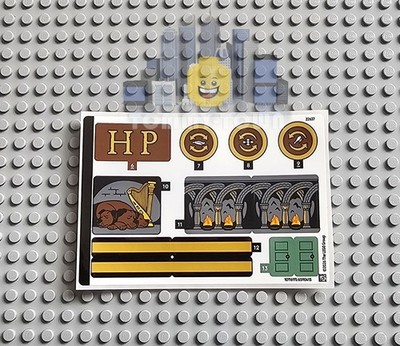 Lego Harry Potter AUFKLEBERBOGEN 2 76466 Stein der Weisen: Collectors Edition