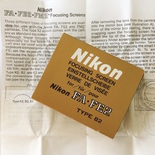 Nikon Focusing Screen For FA  FE2  FM2 Type B2 Matte/Fresnel with focusing spot