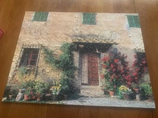 Springbok Puzzle Doorway To Tuscany 500 Pieces COMPLETE