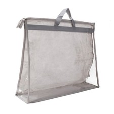 Dust bag bags, transparent bag XXL size PVC dustproof, light gray