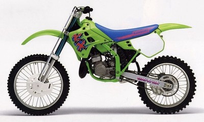 K☆ kawasaki 1991 KX125 Full Decal Set / Sticker Kit / Graphics