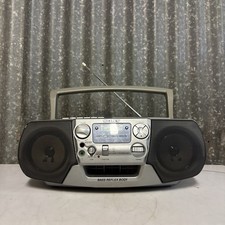 Sony CFD-V17 Boombox AM/FM Radio CD Cassette Recorder w/ Mega Bass Tested
