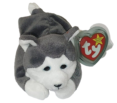 Ty Beanie Baby - NANOOK the Husky Dog (7.5 Inch) MWMTs Stuffed