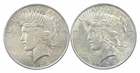 1922 & 1923 & Peace Silver Dollar $1 Bullion Collection Lot *939