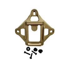 Tactical Metal/Nylon 3-Hole Ballistic Helmet NVG Shroud Mount for MICH ACH ECH