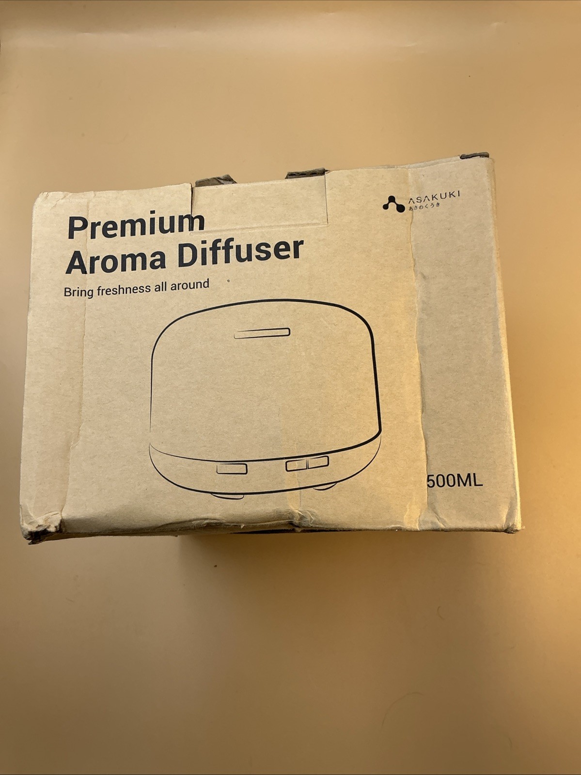 Diffuser Asakuki 2 Mist Modes Remote Control Premium