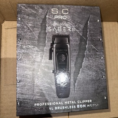 StyleCraft Saber    Cordless Clipper w/Digital Brushless Motor Black | SC617B