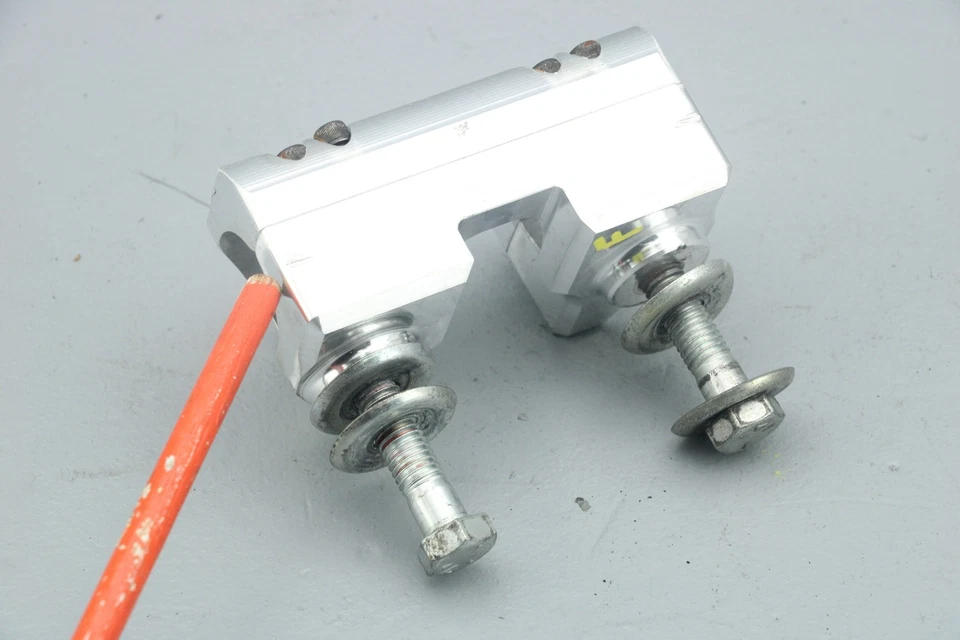 Harley Road King LA CHOPPERS 2003 1,5" manillar elevador montaje abrazadera kit #4093 Foto 3 de 4