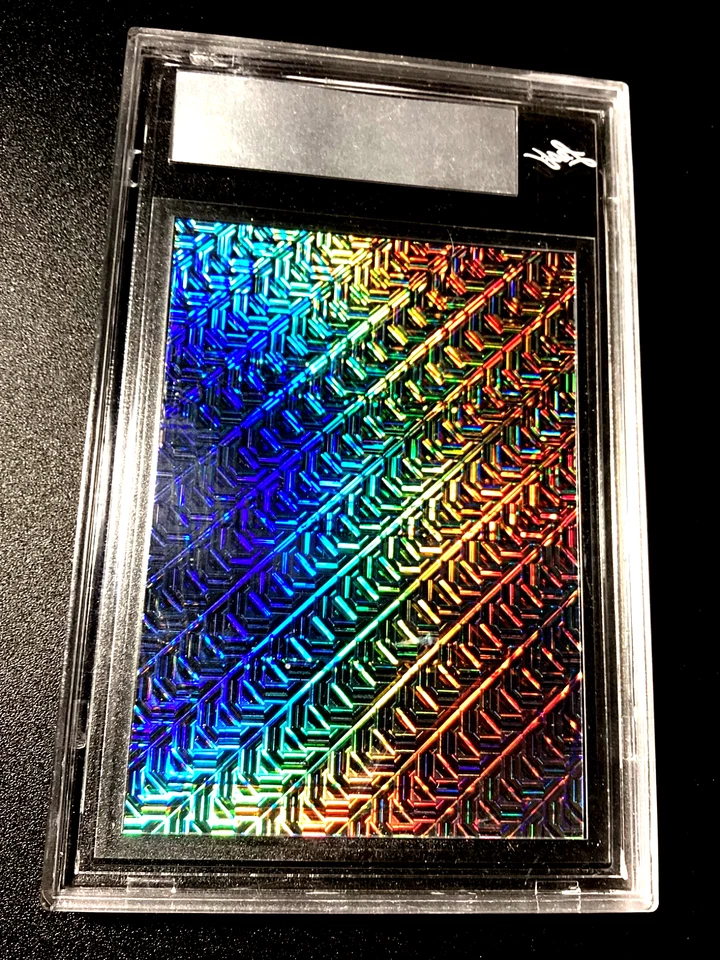 Joe Montana 1/1 2024 Refeição Folha Ouro Mojo Refrator 1 de 1 Steve Young Garcia #1 - Imagem 2 de 4