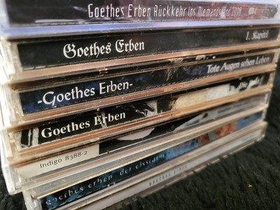 GOETHES ERBEN:  7x CD  (1x OVP)  -  L@@K !!!