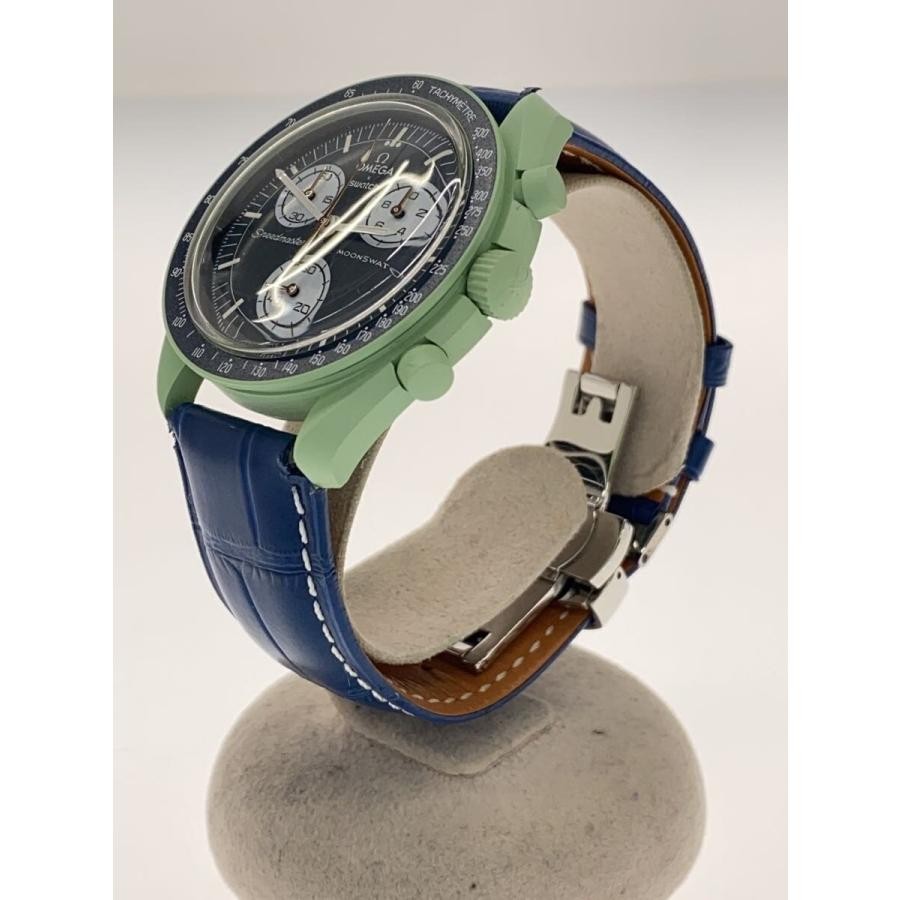 SWATCH◆Watch/Analog/BLU/BLU image 2