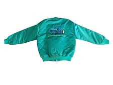 Vintage John Deere Green Jacket Size XL Made In USA "Nothing Runs Like A Deere"