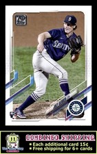 2021 Topps Update #US102 Joey Gerber Seattle Mariners RC