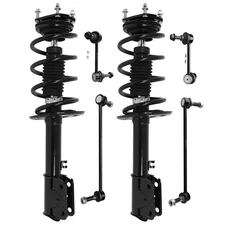 For Ford Explorer 2011-2013 Front Struts Assembly + Front Rear Sway Bars Kit FWD
