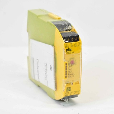 Pilz Pnoz s4 24VDC 3n/o 1n/c 750104 -new-