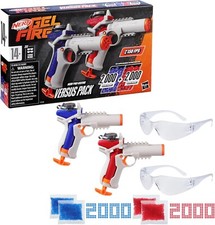 Nerf Pro Gelfire Versus Pack Includes 2 Blasters, 4,000 Gelfire Rounds, 60 Round