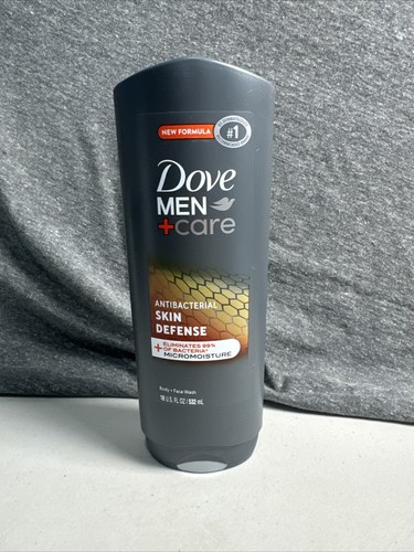 Dove Men+Care, Anti-Bacterial Skin Defense Body Wash 18 fl oz (532 ml)